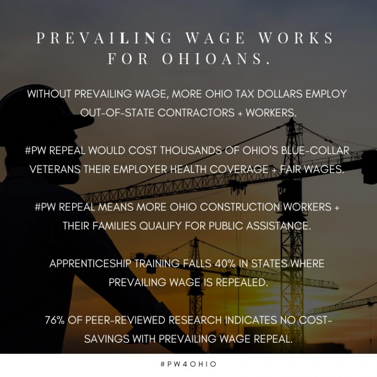 Prevailing Wage IBEW Local38 fights to keep prevailing wage in place